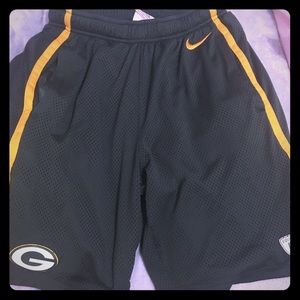 Packers nike b-ball shorts